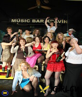 chubby grannies and skinny teens stripping and posing in a strip bar10731