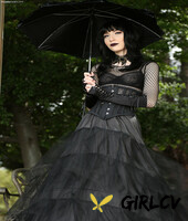 goth pornstar in black charlotte sartre rides ryan madisons dick in the bed