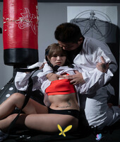 sexy chinese girl bad bad fucks her karate master during training200677