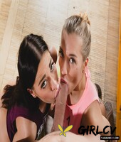 kinky stepsisters eveline dellai and silvia dellai share a stiff rod anally55738