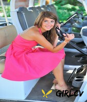 adorable amateur teen melina drops her undies and flashes her cunt outdoors