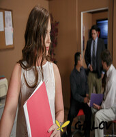 redhead female maddy oreilly bangs a male coworker in her office35795