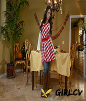 hot housewife madison ivy serves turkey for thanksgiving and strips naked