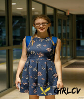 nerdy amateur babe melody marks exposes her big boobs at the mall