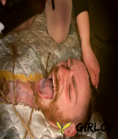 chubby femdoms mimosa & april flores whip and facesit slave boy sebastian keys130302