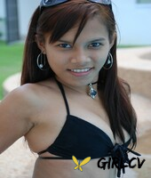 filipina spinner lucy teasing in bikini & stripping to show her tiny teen twat29513
