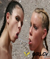 busty lesbians nicole sheridan and shy love scissor and toy each others asses50807