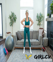 slutty wife charli phoenix cuckolds her husband with their hunky black trainer