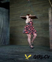 bella rossi is tied down and suspended in a variety of hardcore bondage poses12691