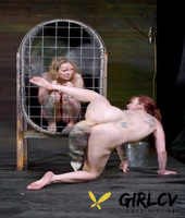 bella rossi is tied down and suspended in a variety of hardcore bondage poses12694