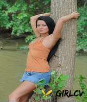 blue-eyed hottie loren toying her tight vagina on the bench by the river74129