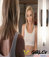 skinny cutie samantha rone doffs her denim shorts and rides a stiff dick