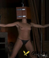 caged brunette sidney love getting facefucked by her vicious bdsm handler51421