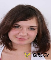 chubby amateur jirina stands naked in her debut prior to a closeup of her twat