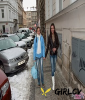young girls have lesbian sex under the watchful eye of their older teacher