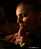blonde mistress gets treated to a sensual pussy licking during a steamy 3some202303