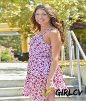 teen girl next door type flashes bare tits and upskirts in public avenues