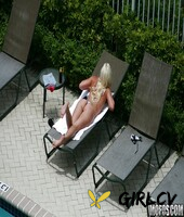 stripping teen shay golden gets caught on voyeur video outdoor213398