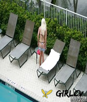 stripping teen shay golden gets caught on voyeur video outdoor213388