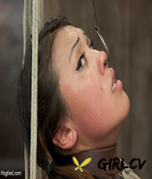 asian girl ends up bare naked while restrained in the basement of a building30297