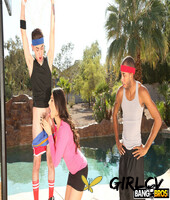 brunette milf with fakes makayla coxxx gets banged by two basketball players96693