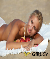 sensual blonde model afina doffs her undies and poses naked on the beach11399