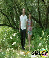 czech girl zena little receives cunnilingus before fucking in the forest