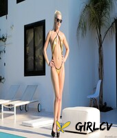 platinum blonde blanche bradburry looses her tits and twat from a swimsuit147179