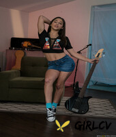naughty teen with a big ass abella danger flaunts her body and poses