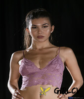 sexy dancer anya krey getting rid of her purple lingerie and posing21200