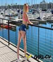 blonde teen marilyn johnson models at a marina before eating ass and fucking50269