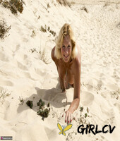 mature blonde molly milf strips totally naked on a sandy beach20079