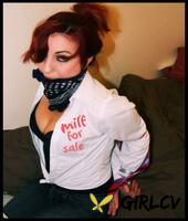 redhead female spends her days gagged and bound in one way or another17231