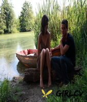 teen couple take a boat to a secluded location in order to have sex in private