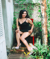 raven-haired asian babe posing seductively in her outdoors compilation24155