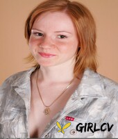 shy ginger teen anne shows her tiny tits and ass in a solo show