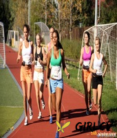 girls running team show enjoy a hot lesbian pussy licking after game shower38311