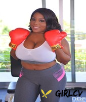 female boxer ms yummy finds some time to be fucked by white man