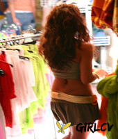 sexy teen girls are followed in public places by a creepy voyeur68089