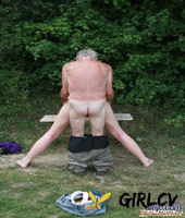 teen monika gets her big natural tits worshiped & her pussy dicked by a senior65884