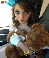 sweet & sassy nickey huntsman flashes her natural tits & hugs her teddy bear75451