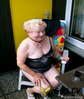 blonde granny maschenka teases with her saggy tits in her compilation28104