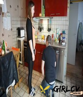 chubby girl fucked in doggystyle cowgirl missionary poses in her first scene