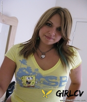 american teen roxy blue displays her round ass & big tits in the mirror