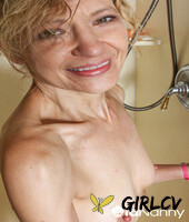 horny american granny tia stone shows her holes and slides a dick in her mouth66906