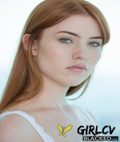 redheaded model in lacy white lingerie gwen stark takes a huge black cock51609